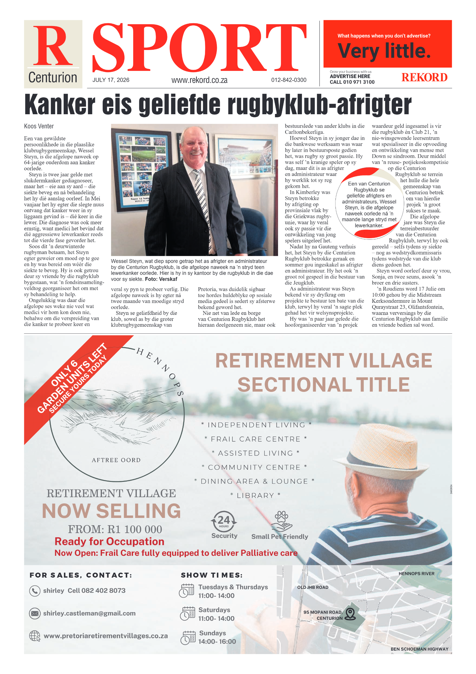 Rekord Centurion 17 July 2026 page 12