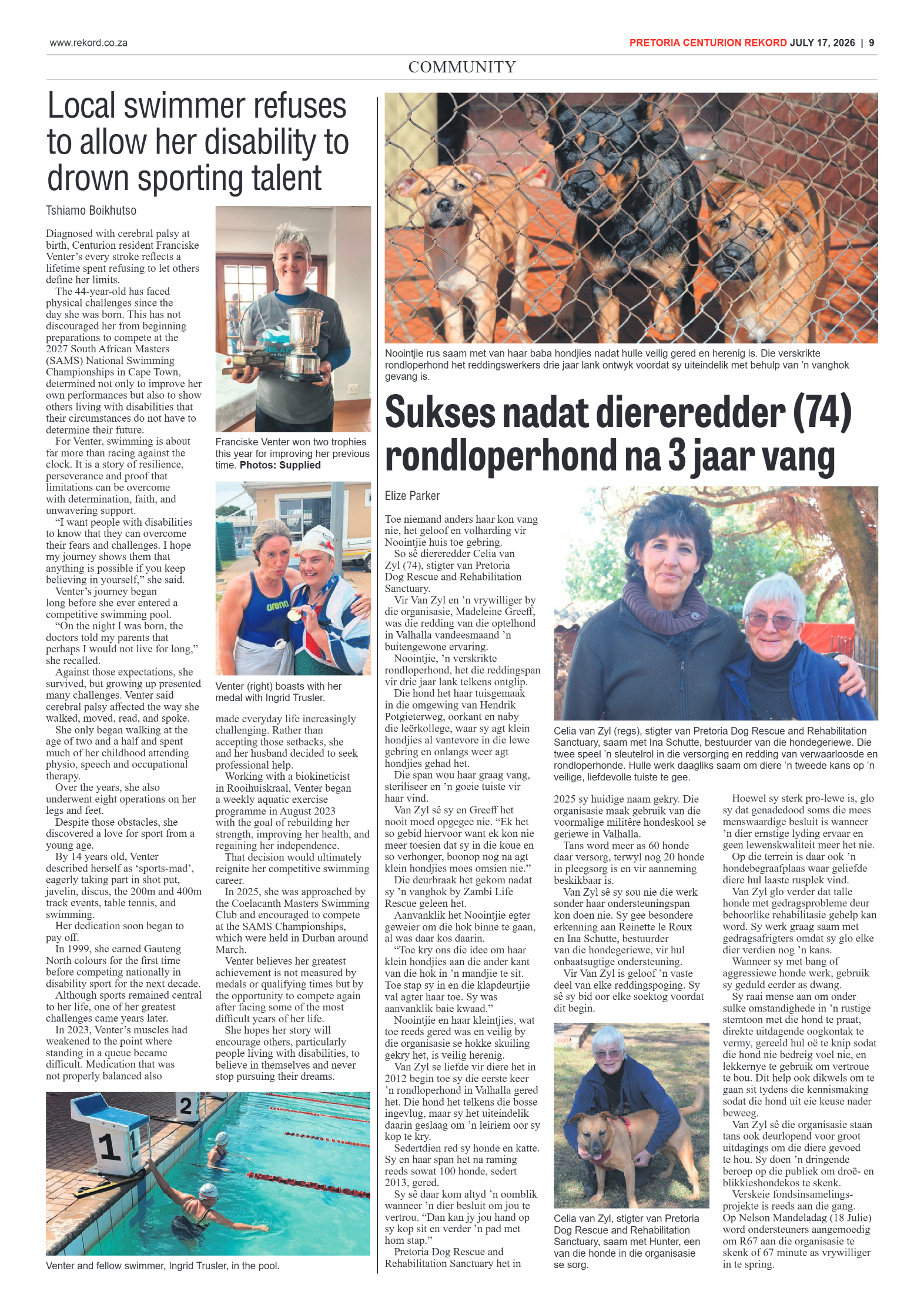 Rekord Centurion 17 July 2026 page 9