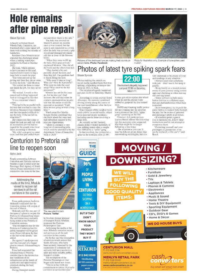 Rekord Centurion 17 March 2023 page 3