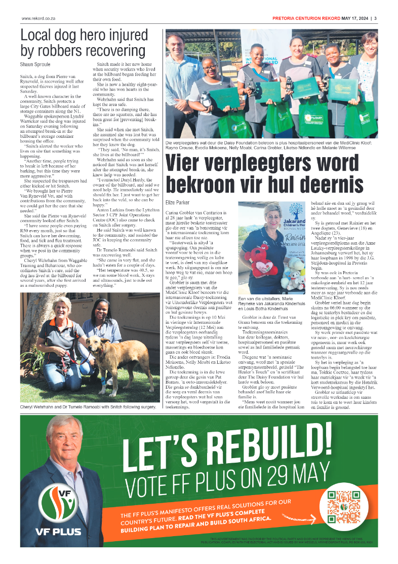 Rekord Centurion 17 May 2024 page 3
