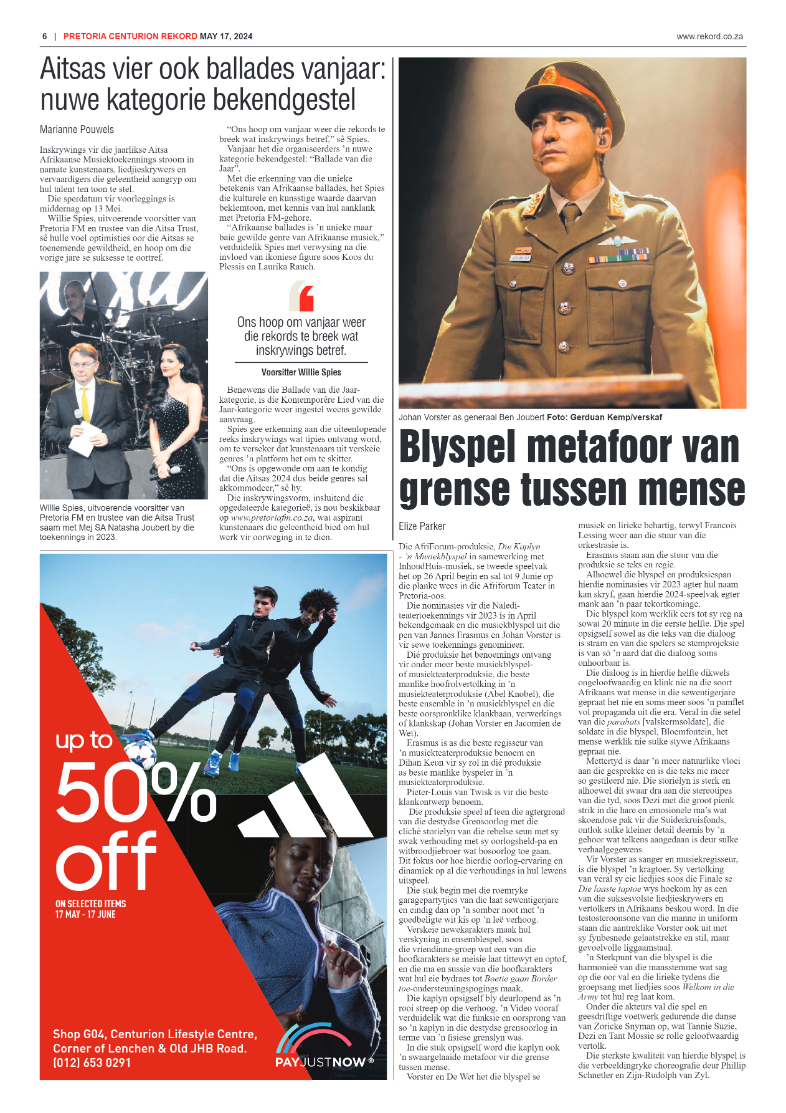 Rekord Centurion 17 May 2024 page 6