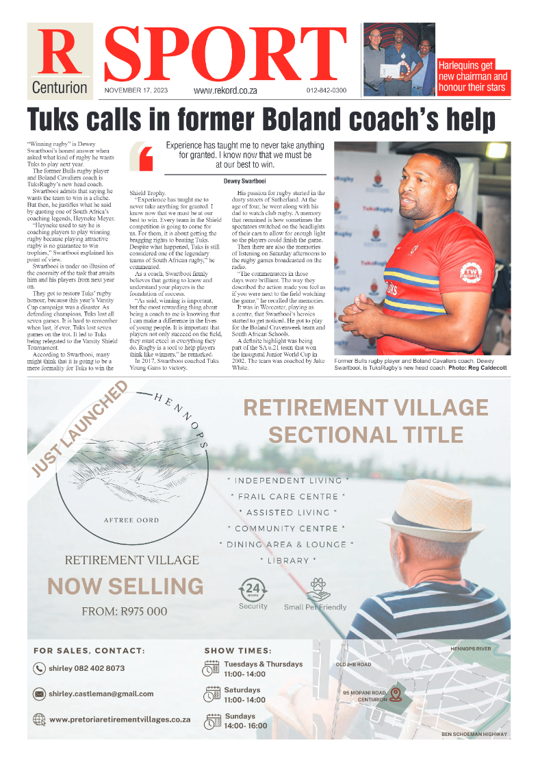 Rekord Centurion 17 November 2023 page 12