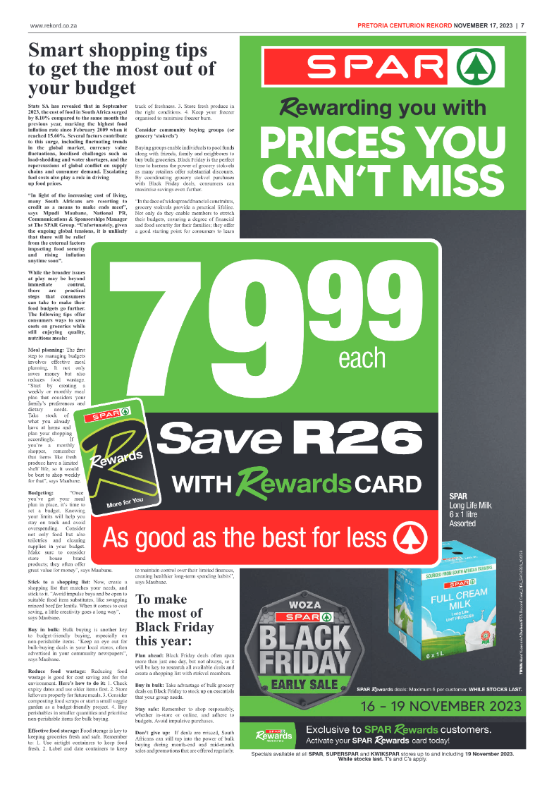 Rekord Centurion 17 November 2023 page 7
