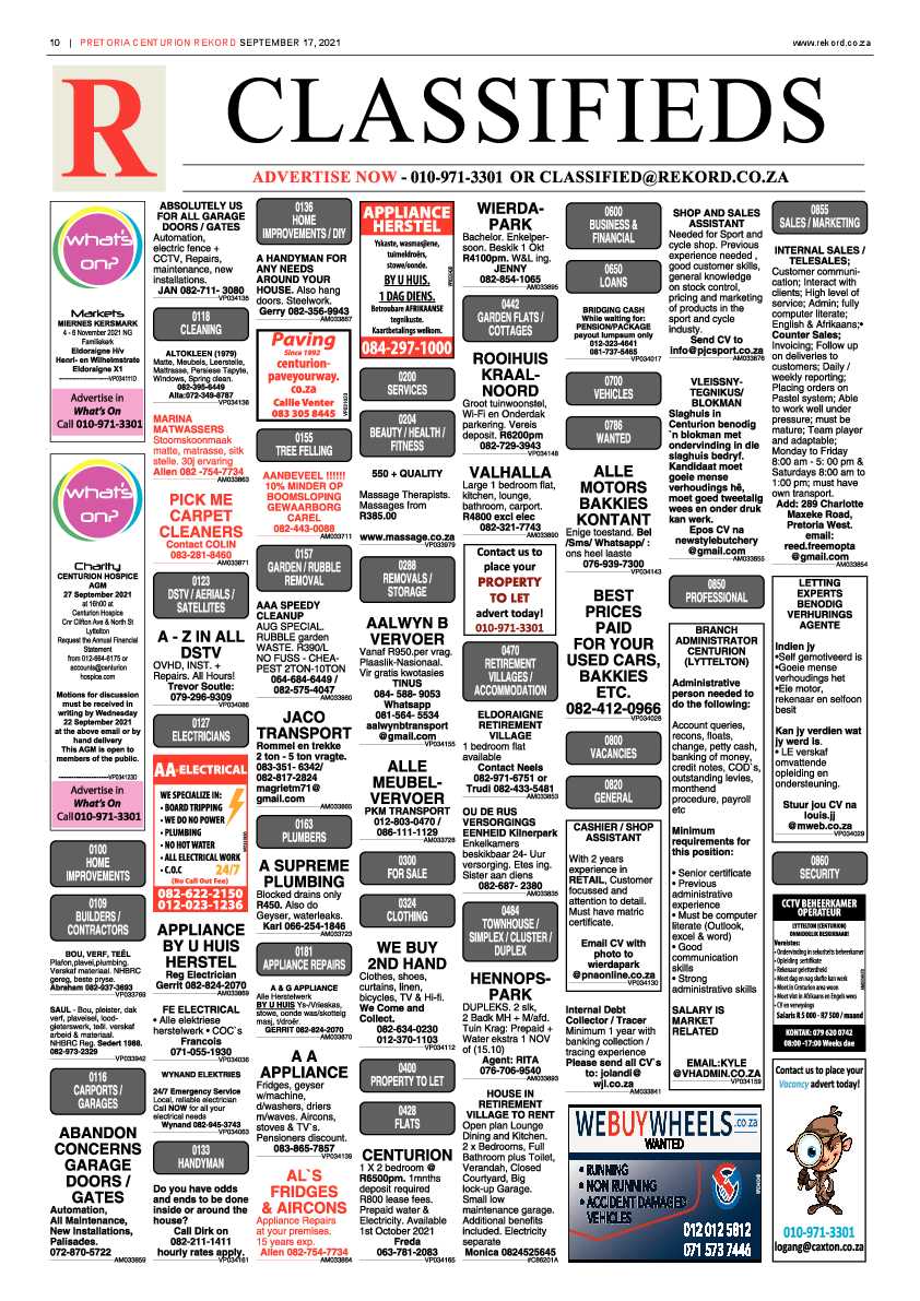 Rekord Centurion 17 September 2021 page 10
