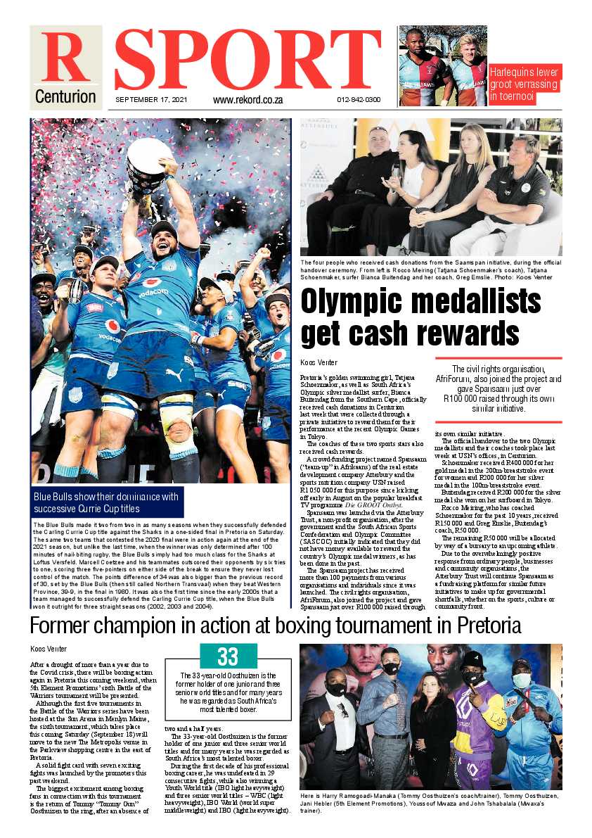 Rekord Centurion 17 September 2021 page 12