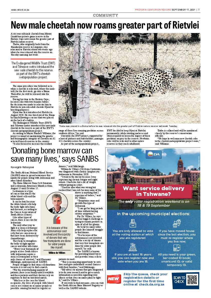 Rekord Centurion 17 September 2021 page 7