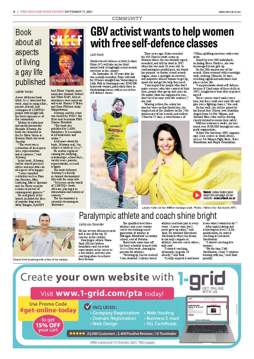 Rekord Centurion 17 September 2021 page 8