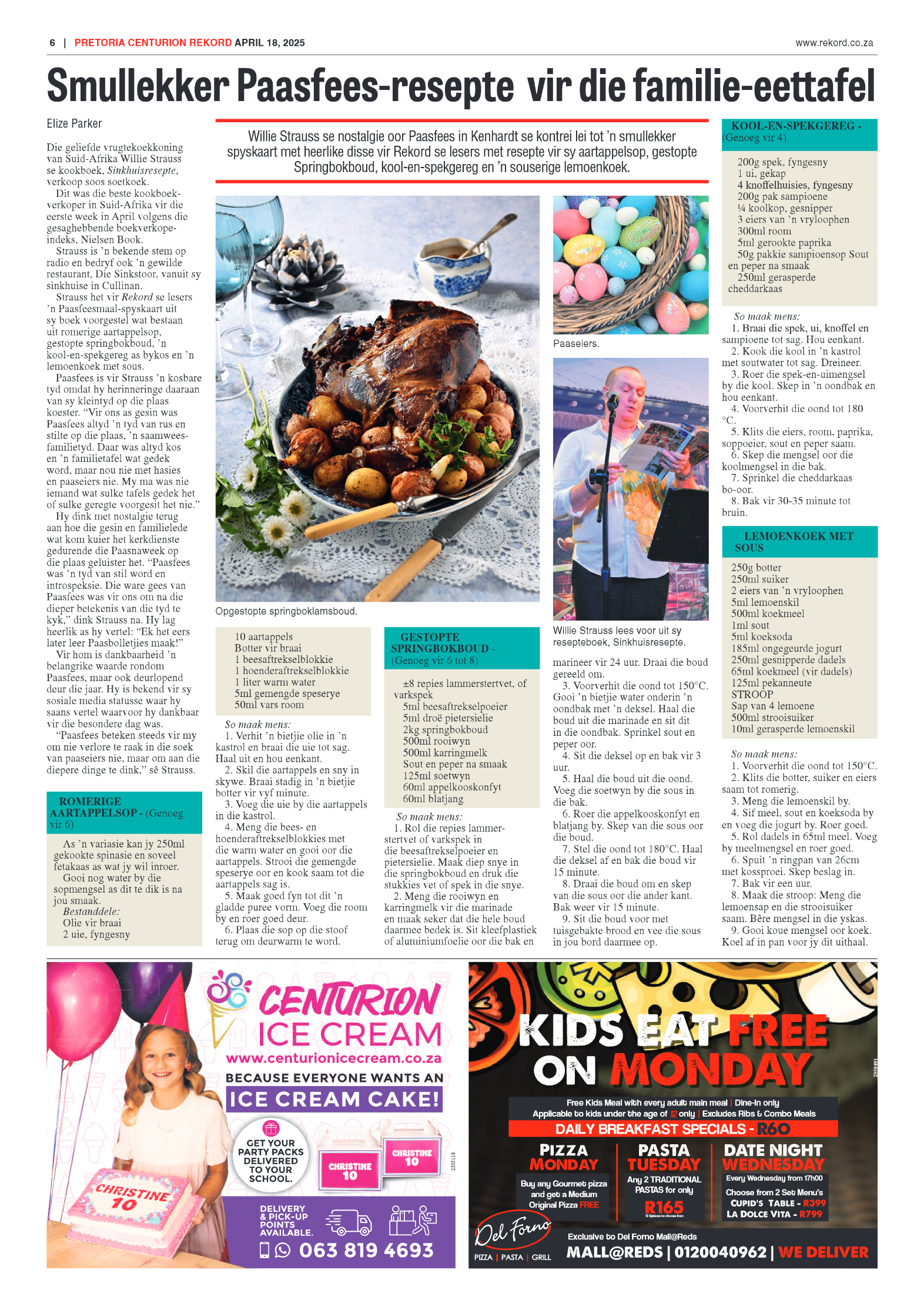 Rekord Centurion 18 April 2025 page 6