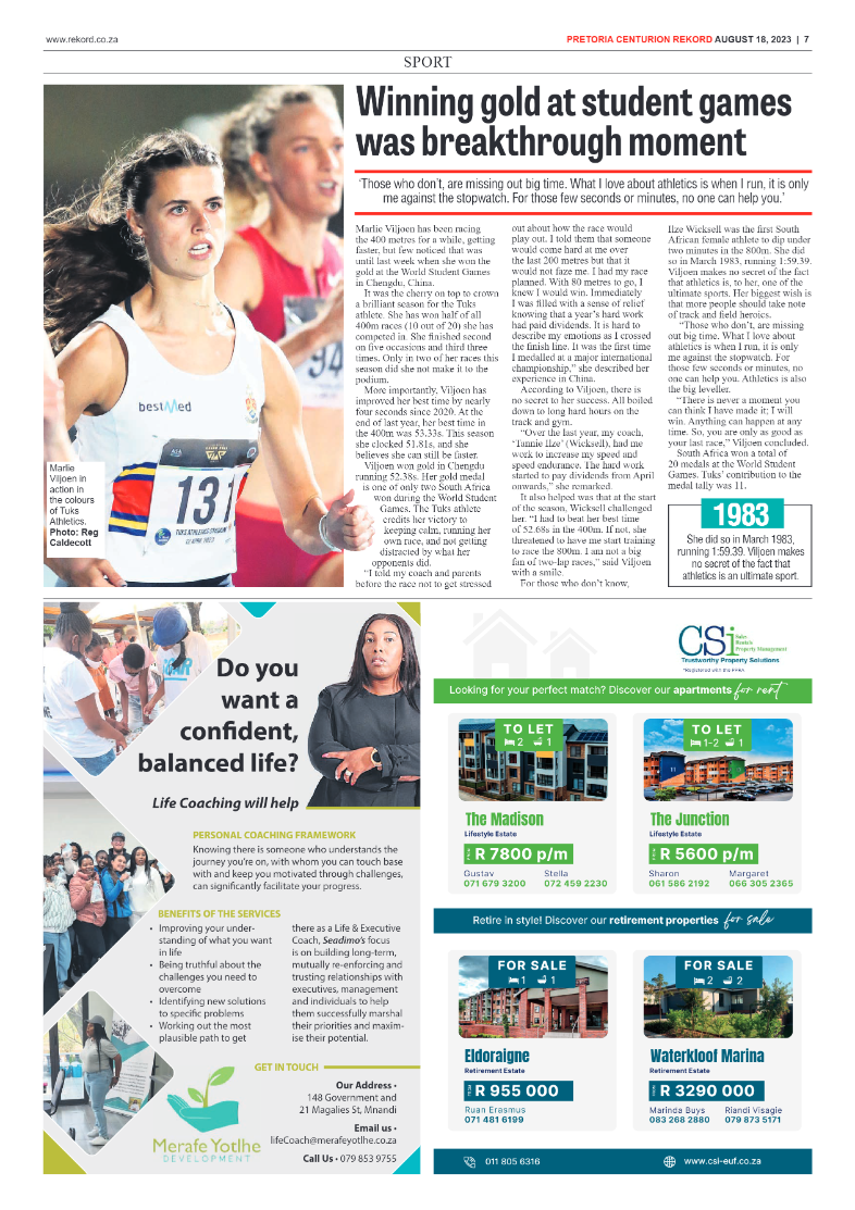 Rekord Centurion 18 August 2023 page 7