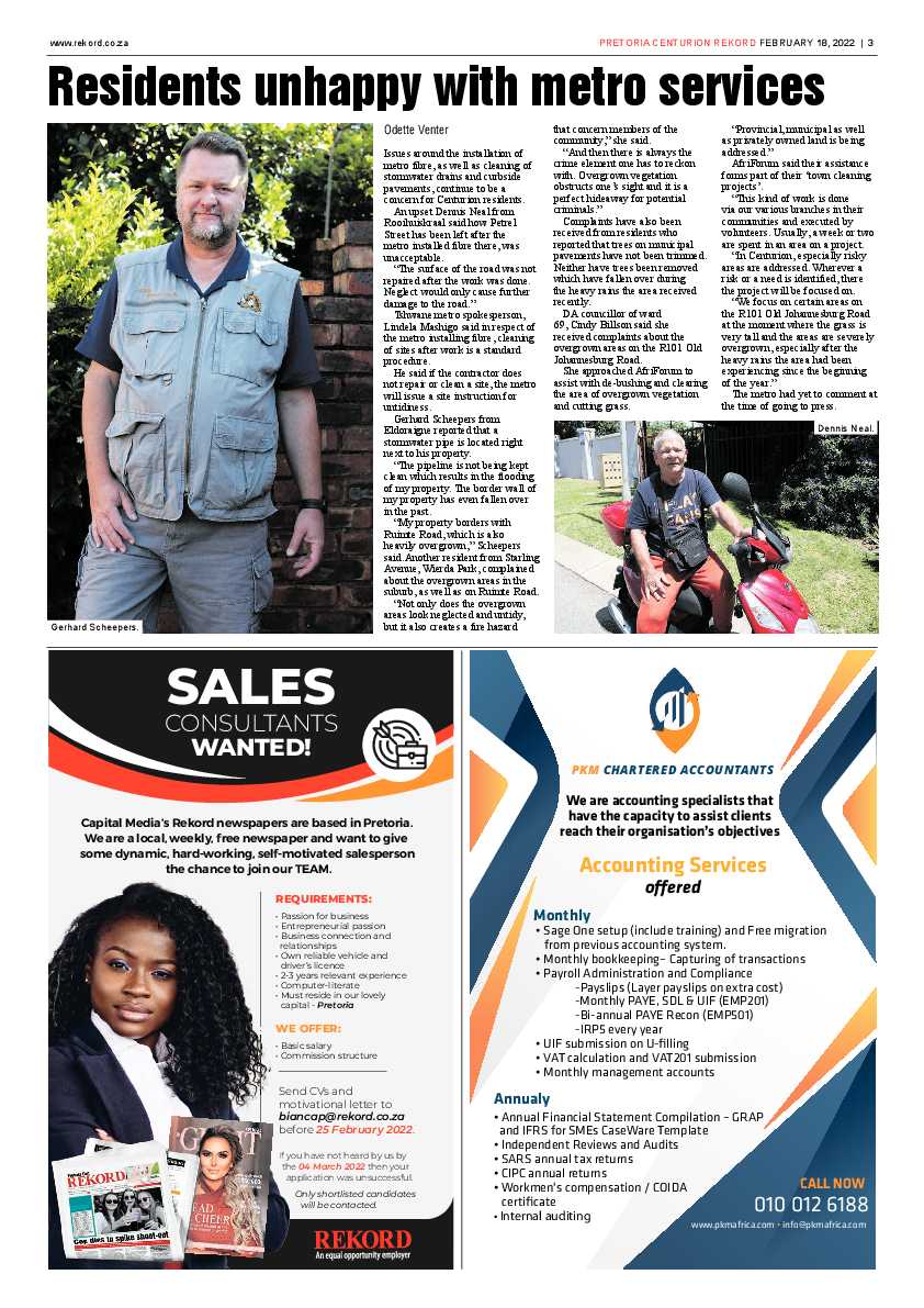Rekord Centurion 18 February 2022 page 3