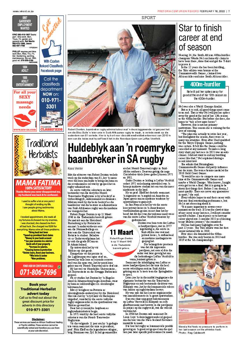 Rekord Centurion 18 February 2022 page 7