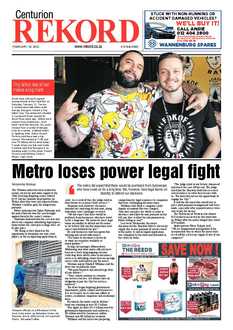 Rekord Centurion 18 February 2022