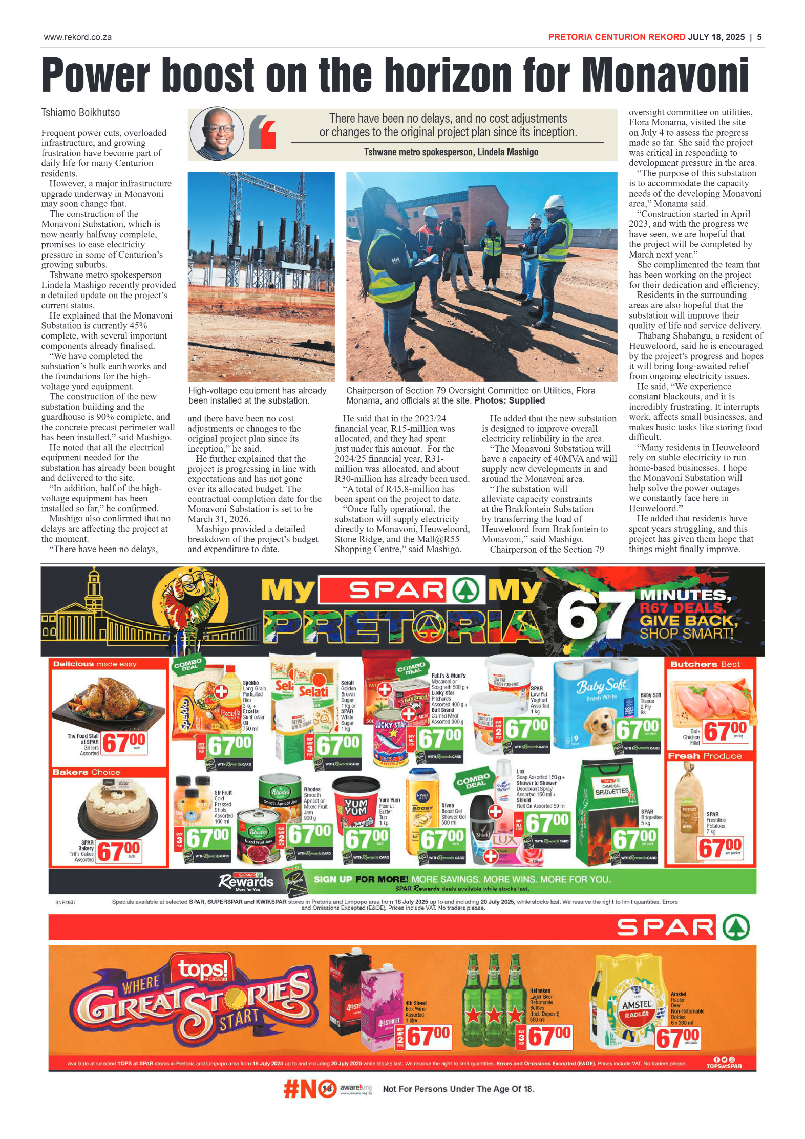 Rekord Centurion 18 July 2025 page 5