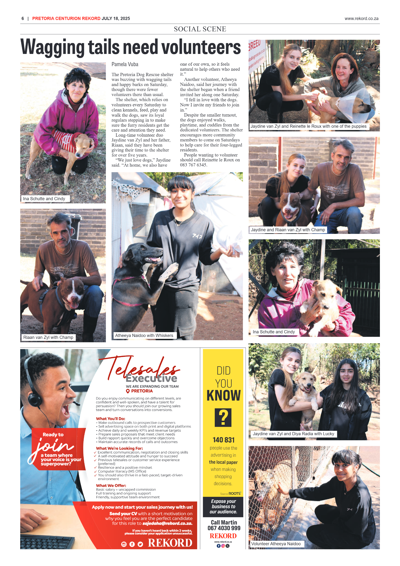 Rekord Centurion 18 July 2025 page 6