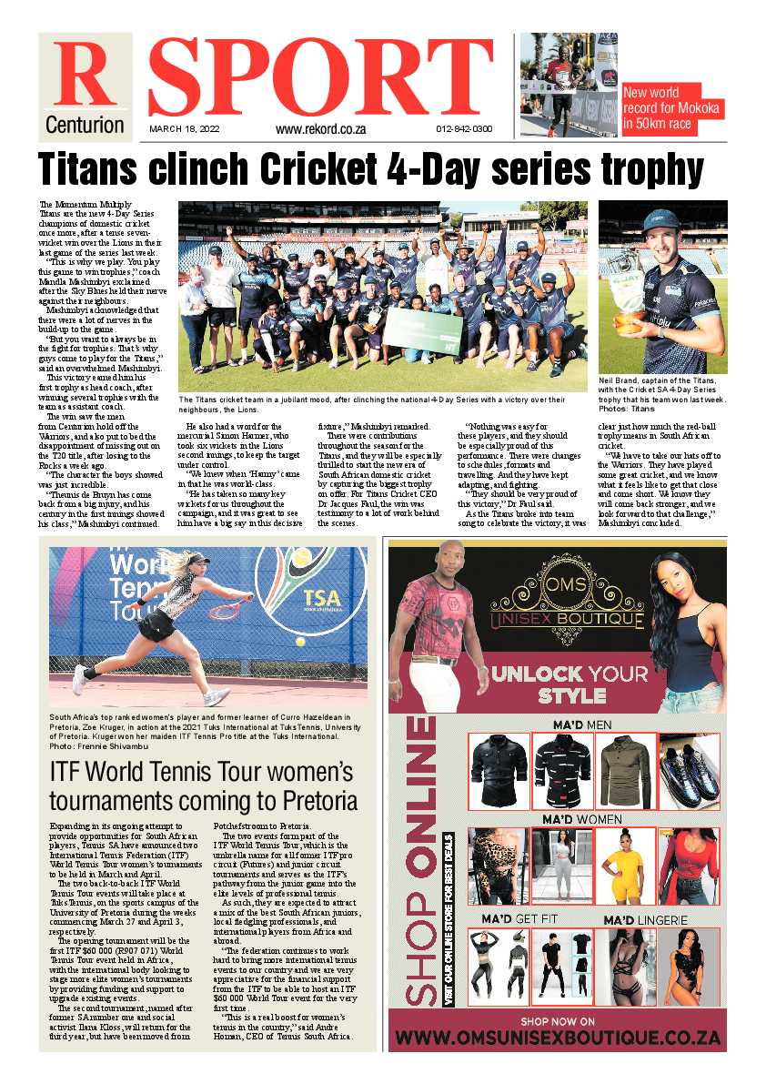 Rekord Centurion 18 March 2022 page 12