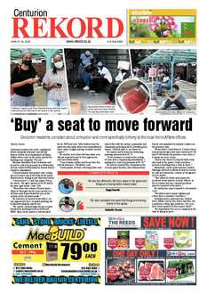 Rekord Centurion 18 March 2022