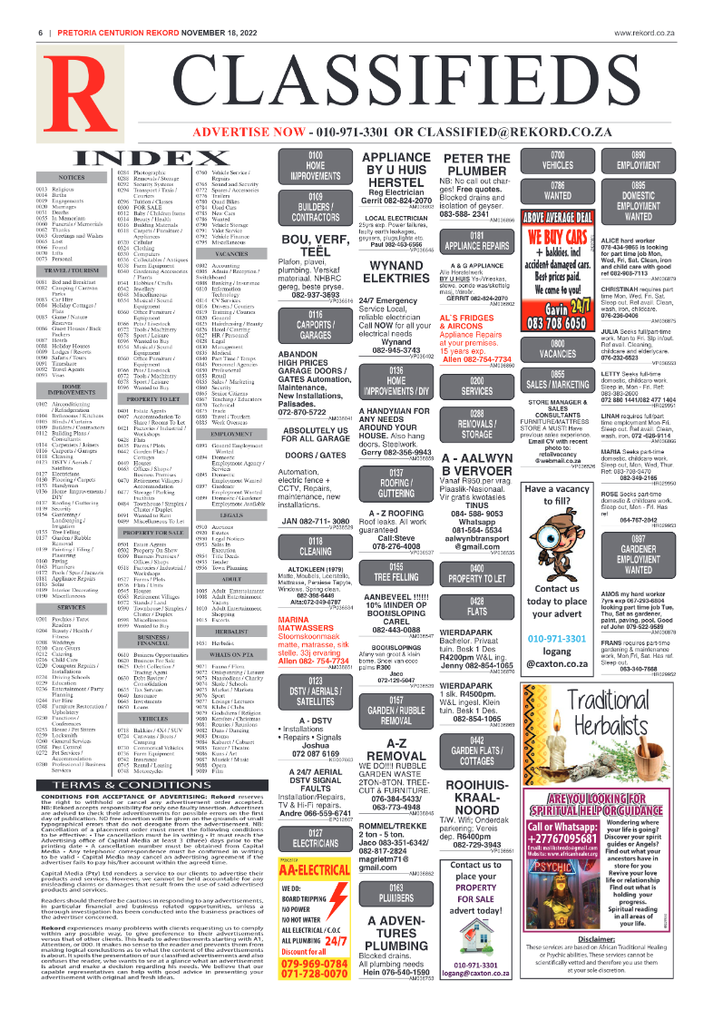 Rekord Centurion 18 November 2022 page 6