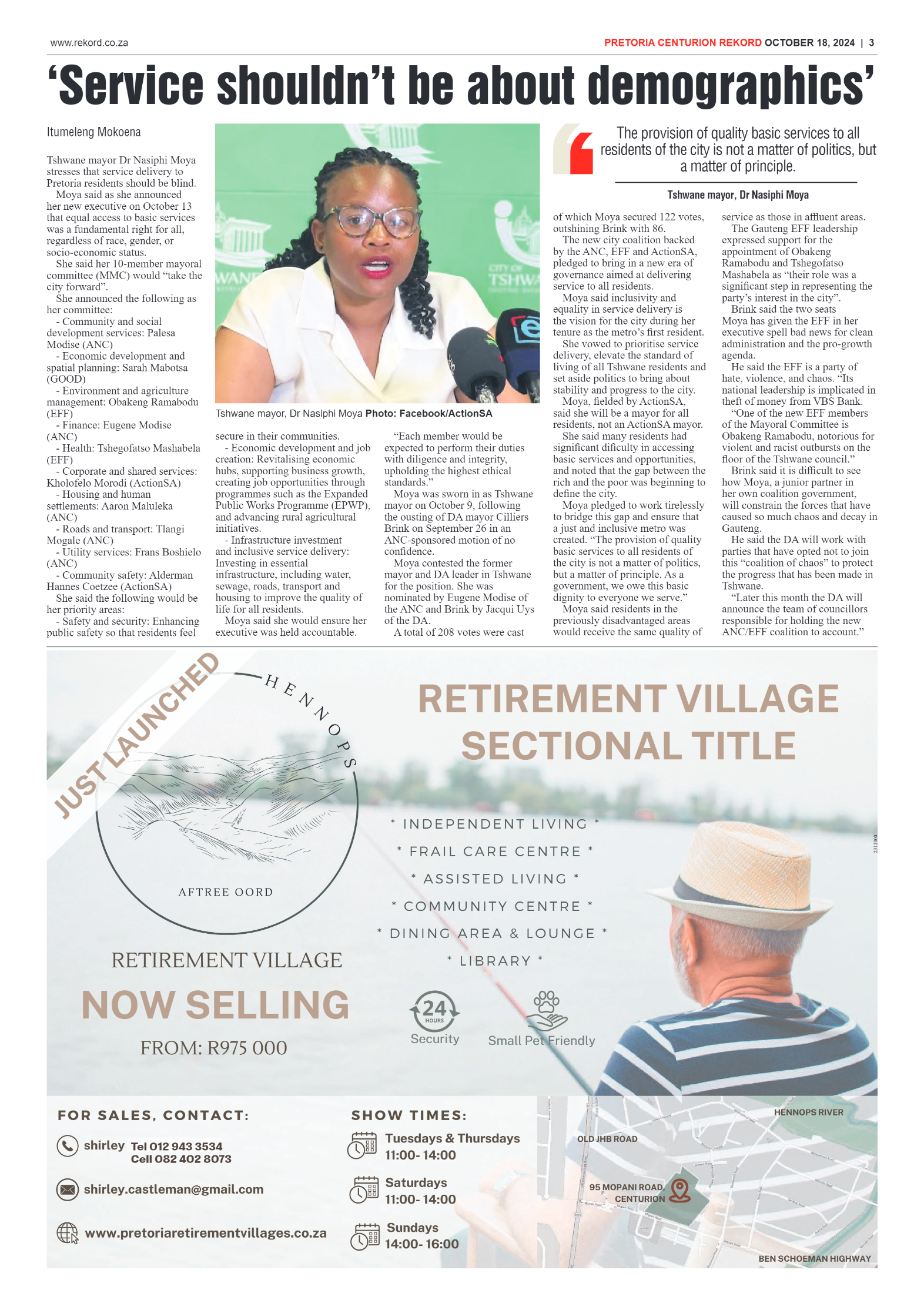 Rekord Centurion 18 October 2024 page 3
