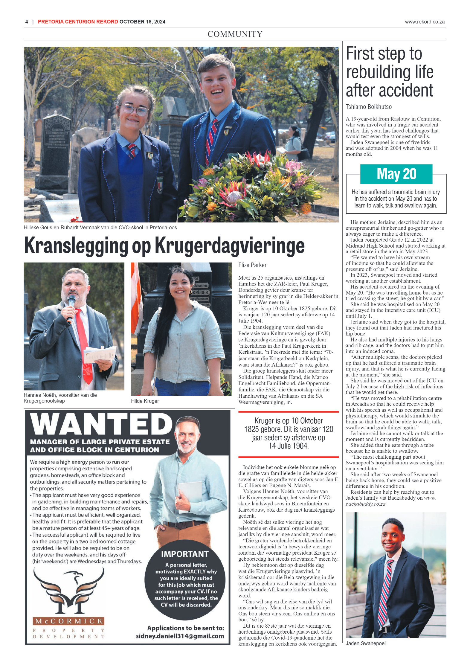 Rekord Centurion 18 October 2024 page 4