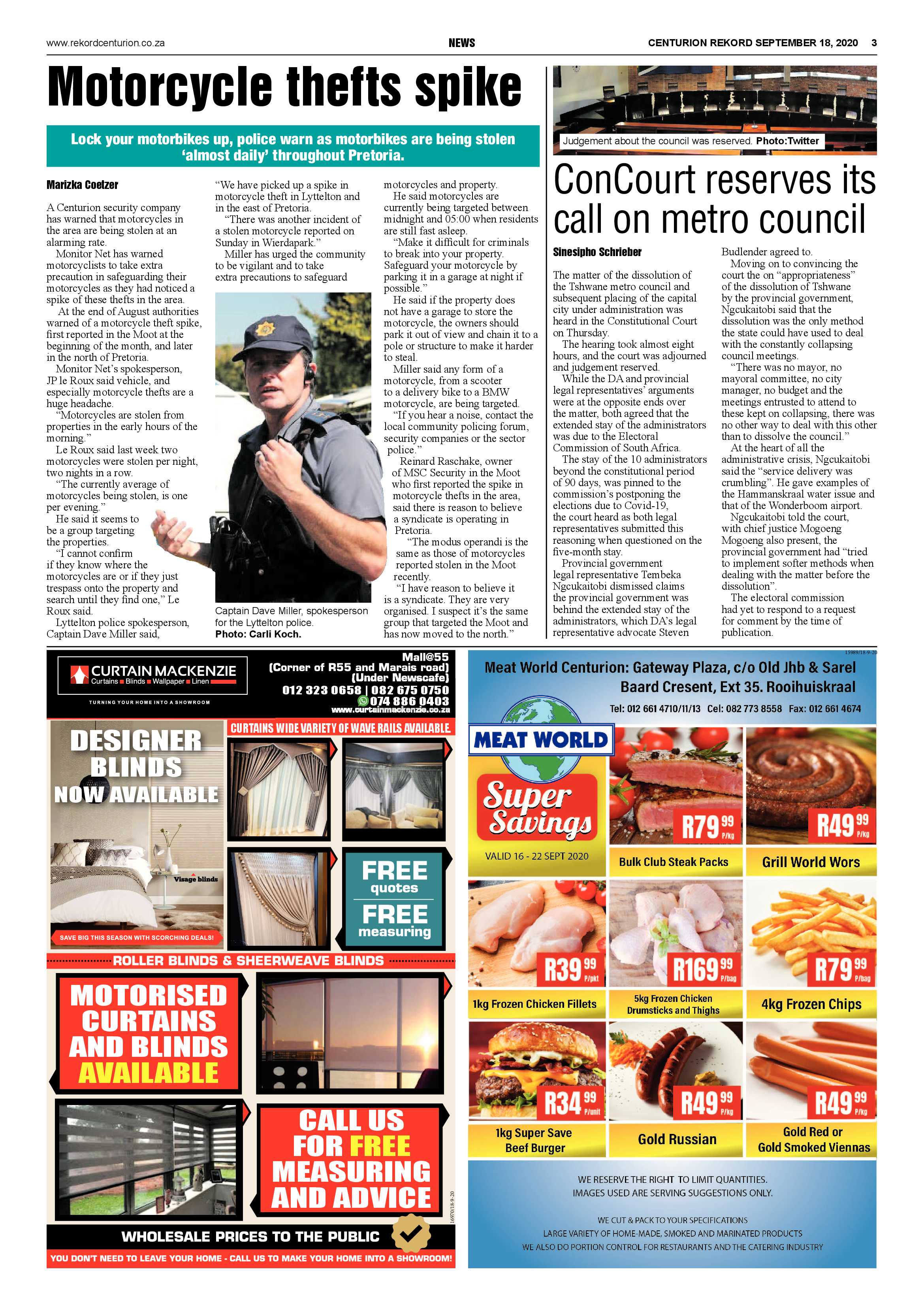 Rekord Centurion 18 September 2020 page 3