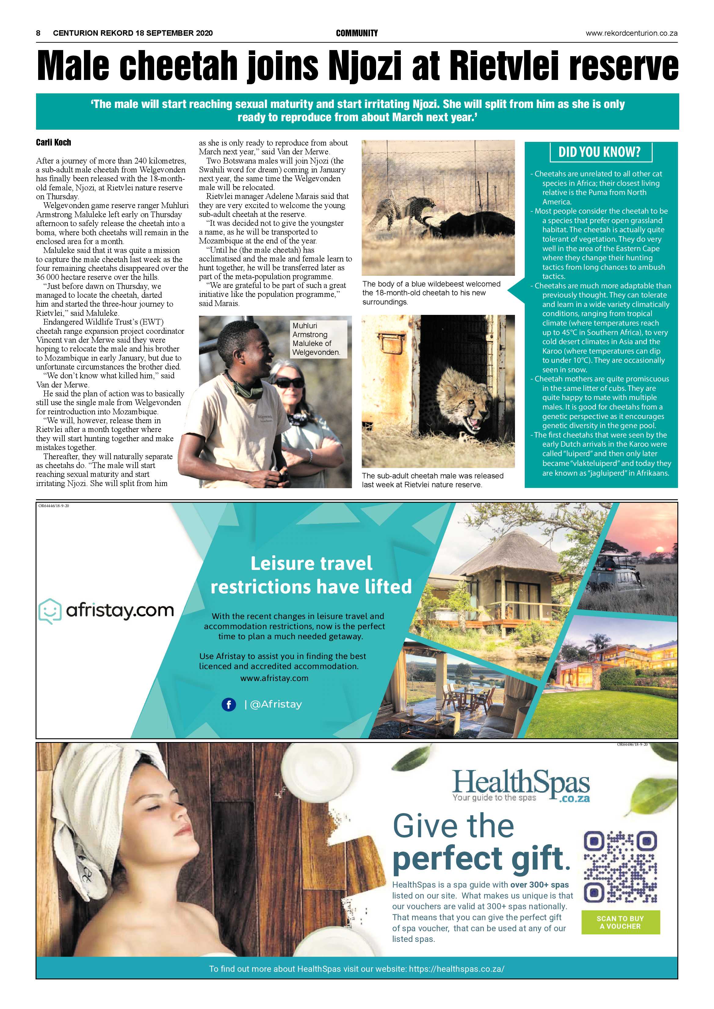 Rekord Centurion 18 September 2020 page 8