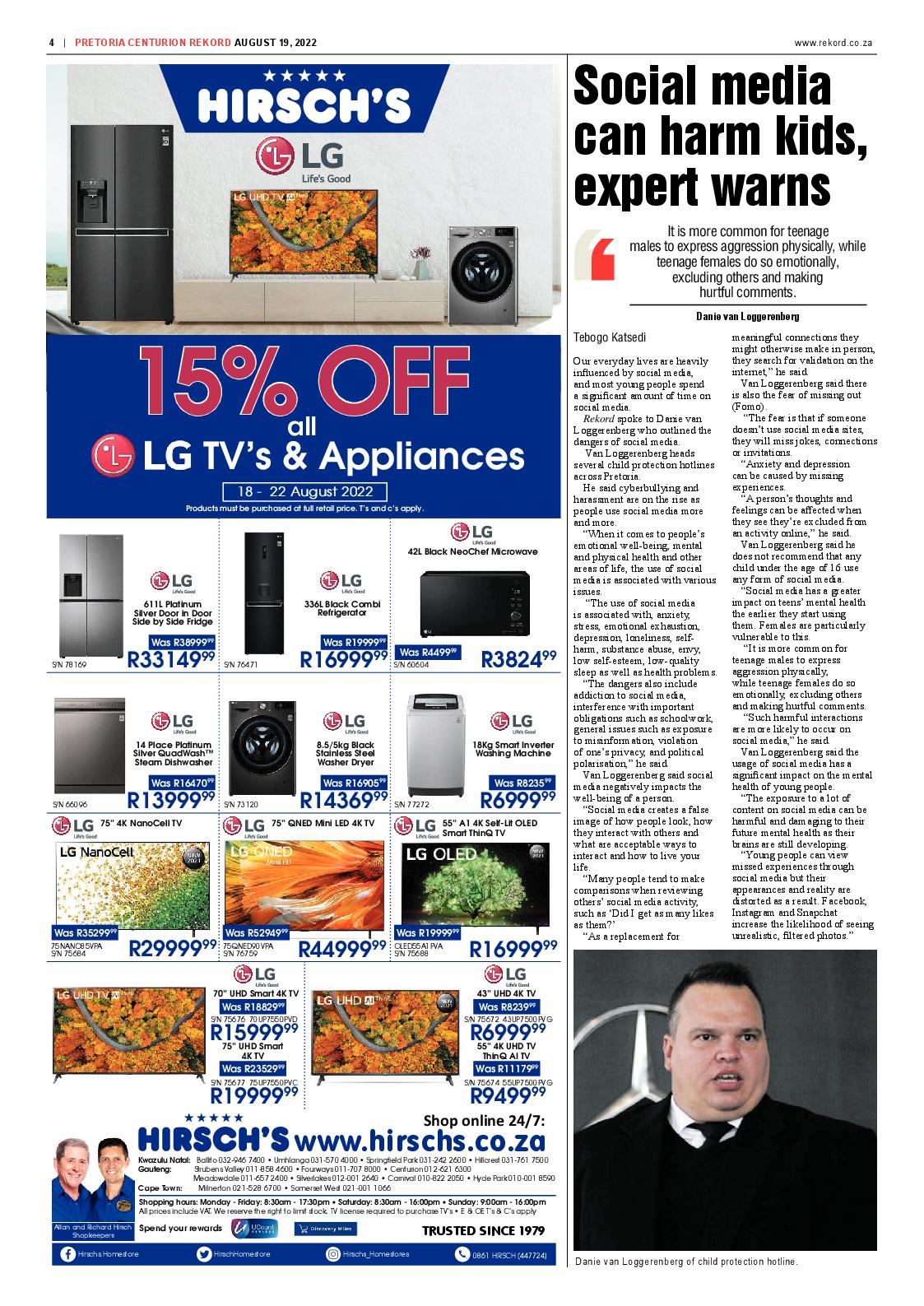 Rekord Centurion 19 August 2022 page 4