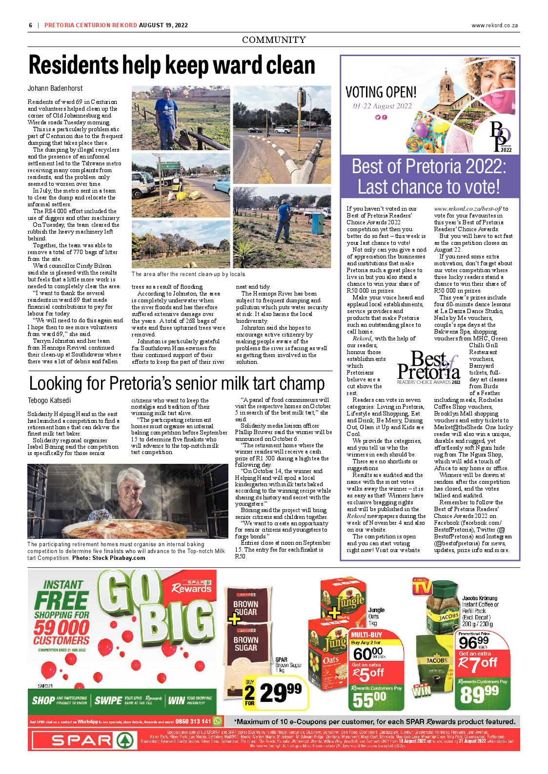 Rekord Centurion 19 August 2022 page 6