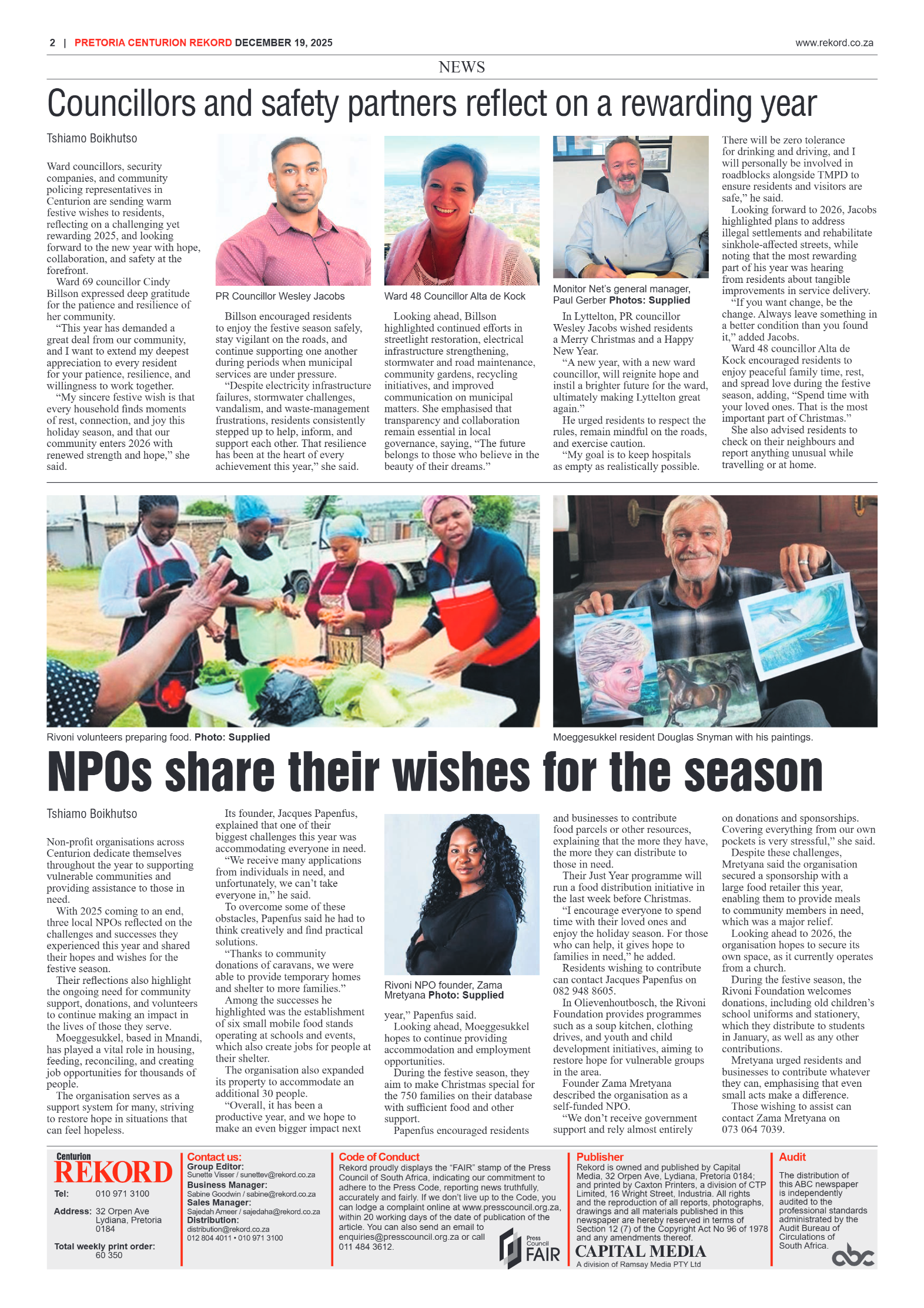 Rekord Centurion 19 December 2025 page 2