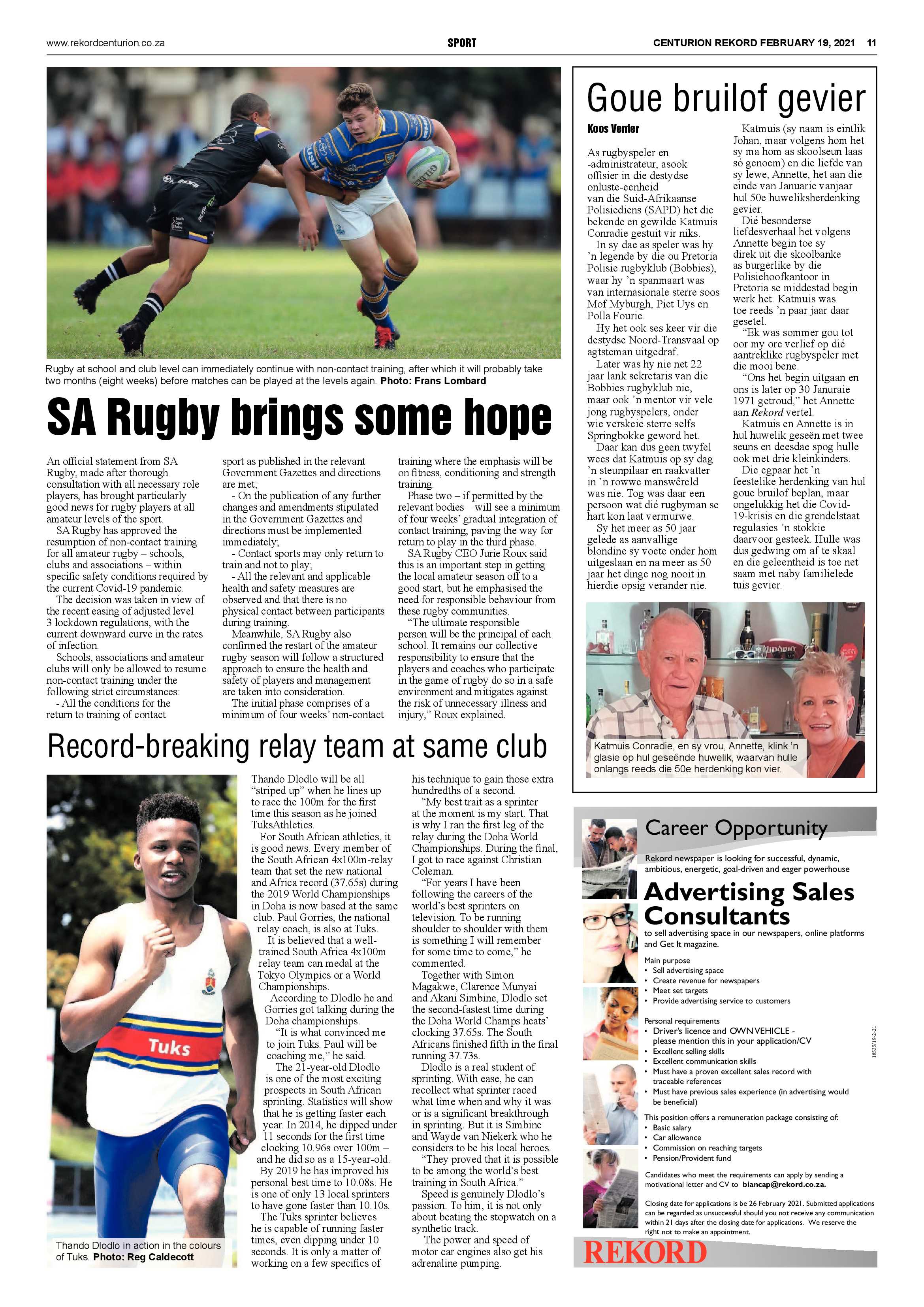 Rekord Centurion 19 February 2021 page 11