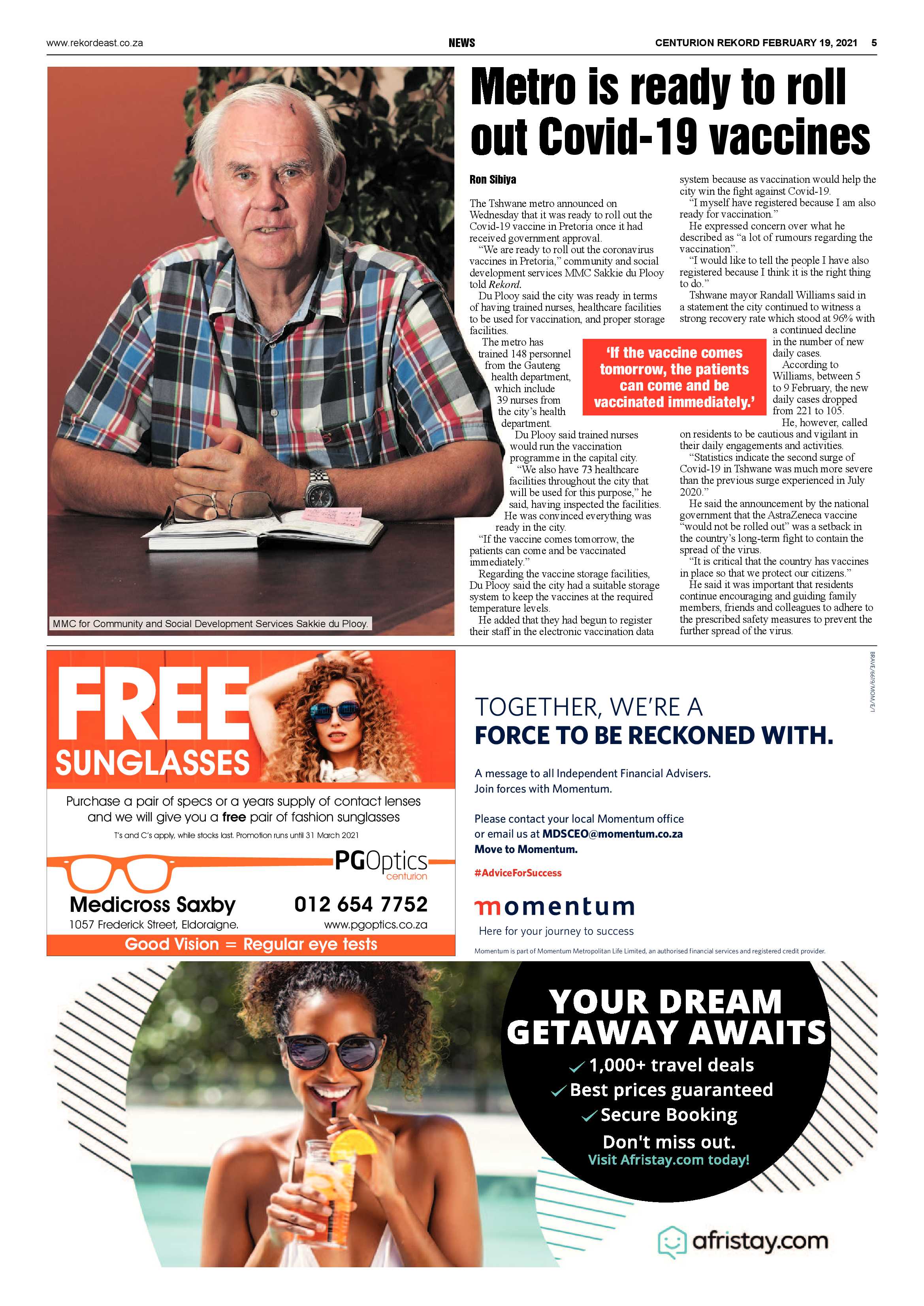 Rekord Centurion 19 February 2021 page 5