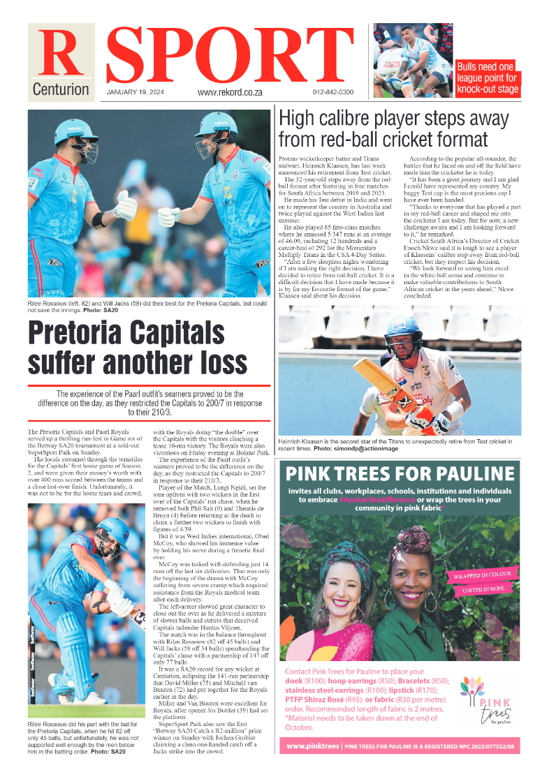 Rekord Centurion 19 January 2024 page 12