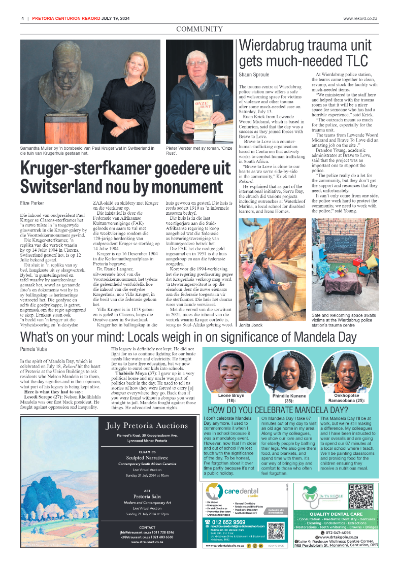 Rekord Centurion 19 July 2024 page 4