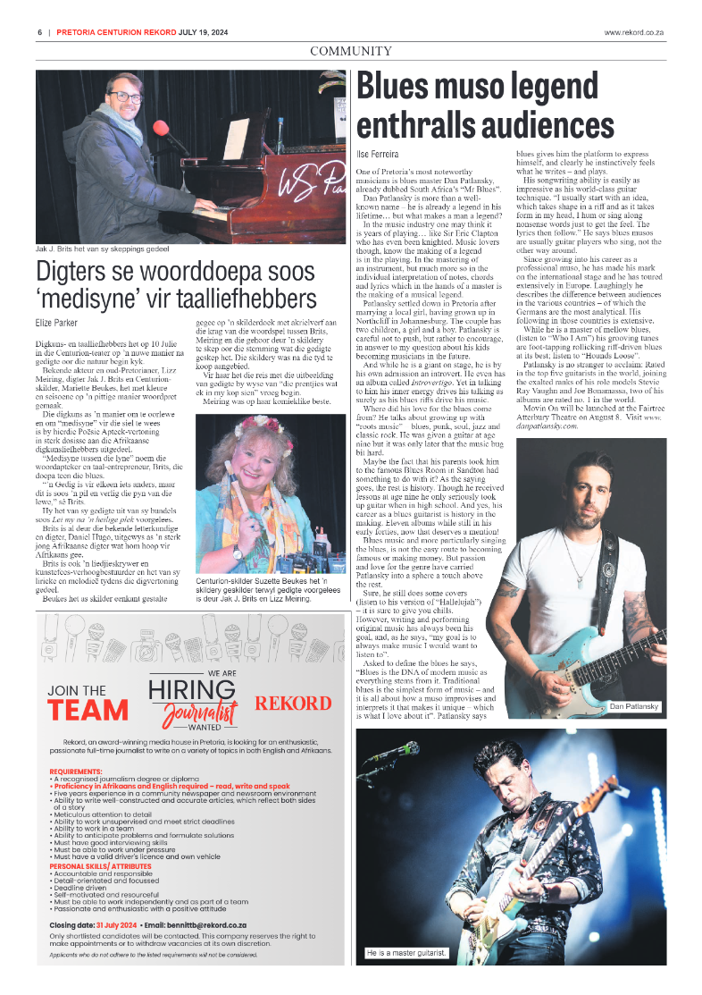 Rekord Centurion 19 July 2024 page 6