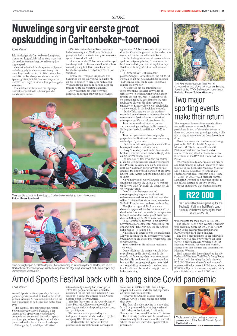 Rekord Centurion 19 May 2023 page 11