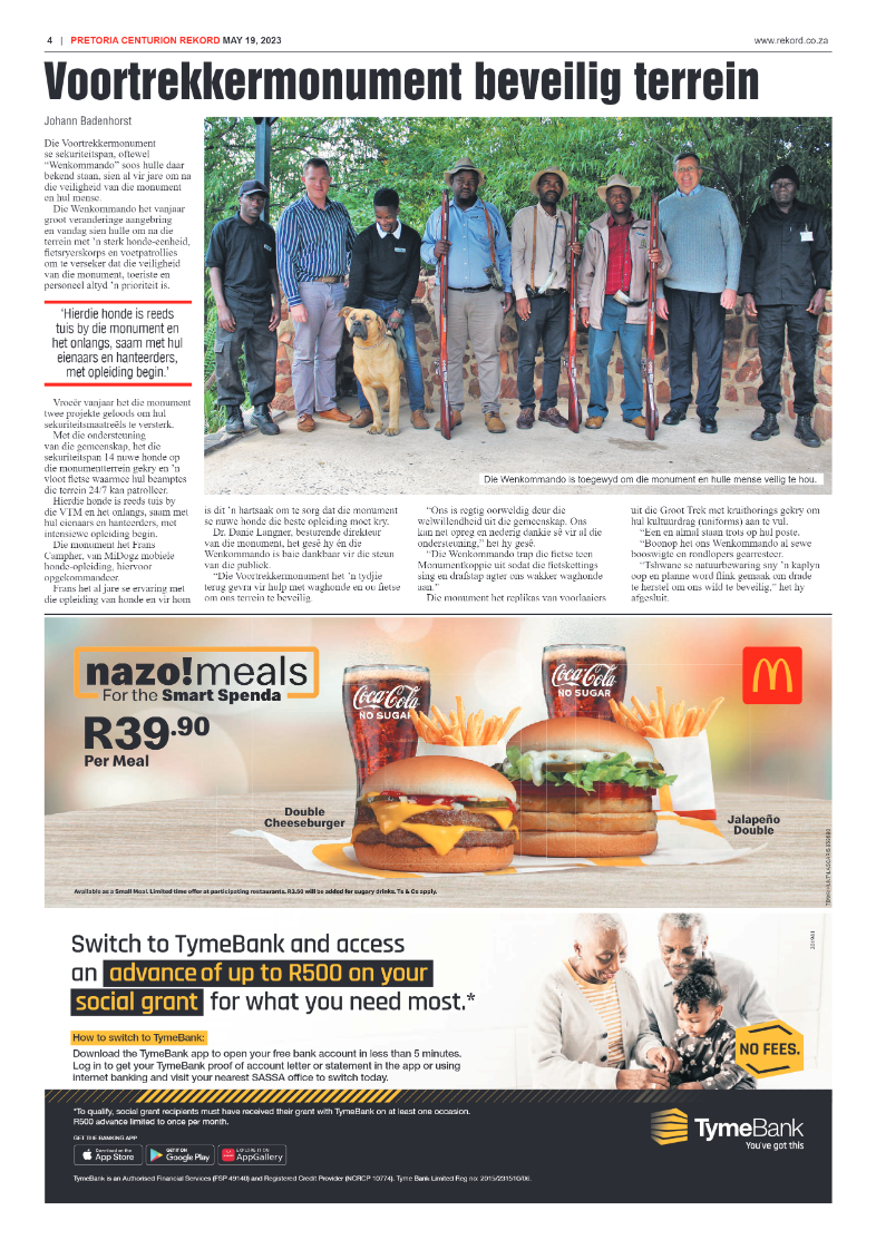 Rekord Centurion 19 May 2023 page 4