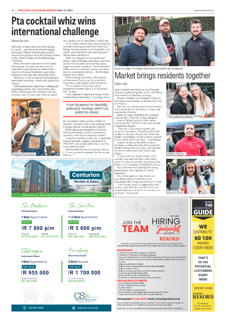 Rekord Centurion 19 May 2023 page 8