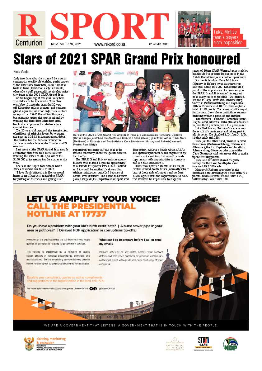 Rekord Centurion 19 November 2021 page 12