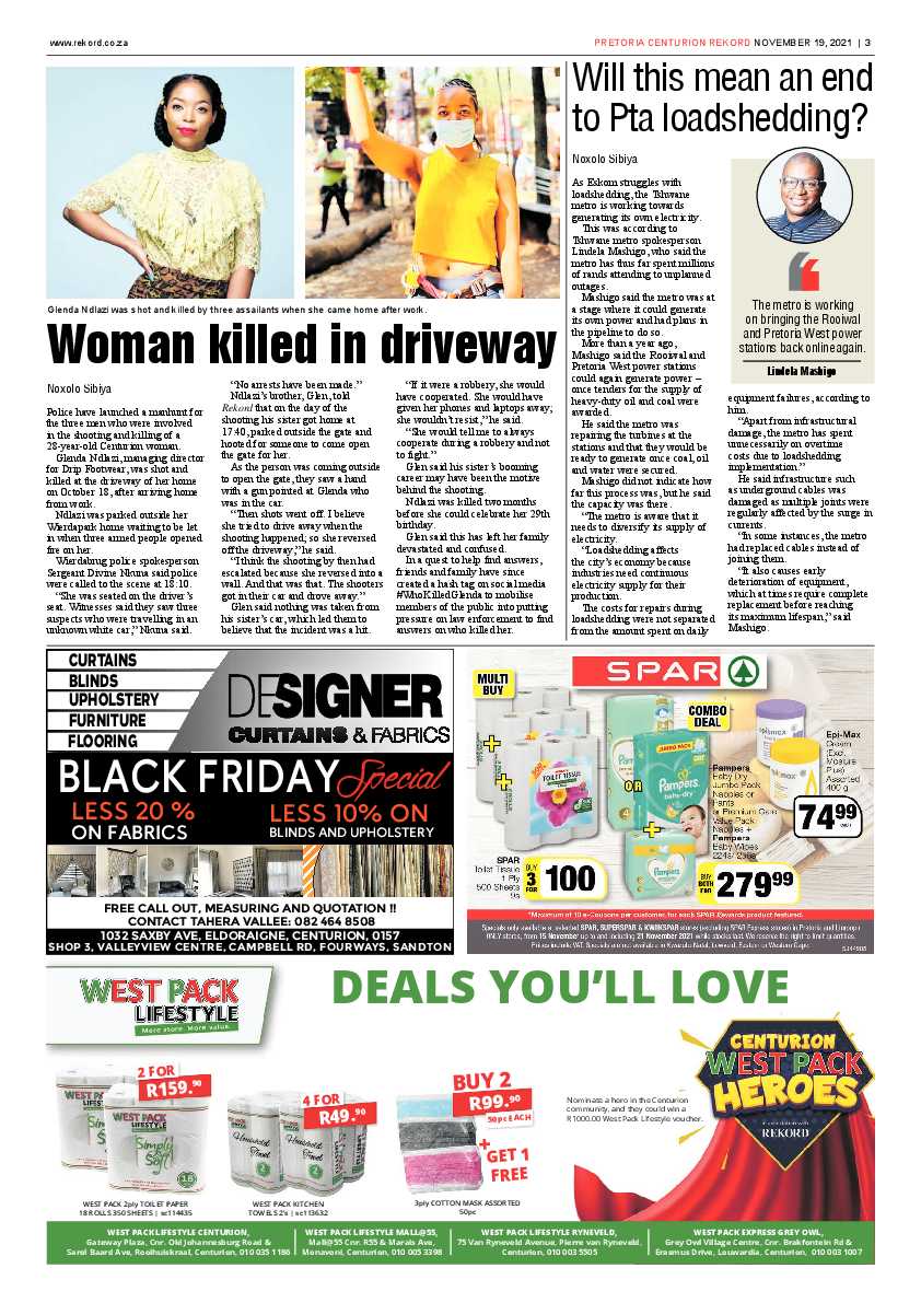 Rekord Centurion 19 November 2021 page 3