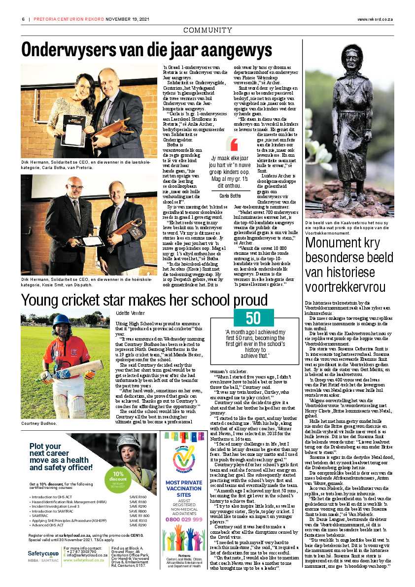 Rekord Centurion 19 November 2021 page 6