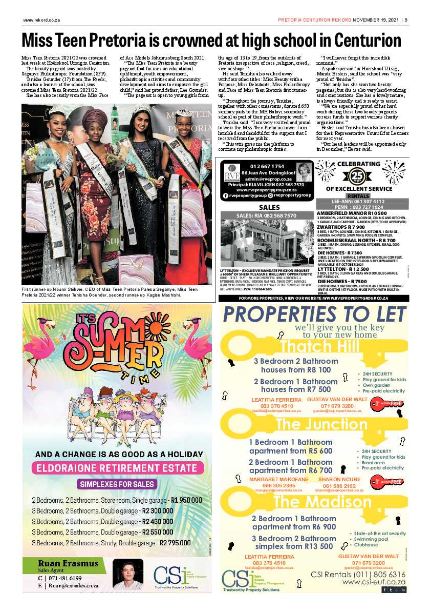 Rekord Centurion 19 November 2021 page 9