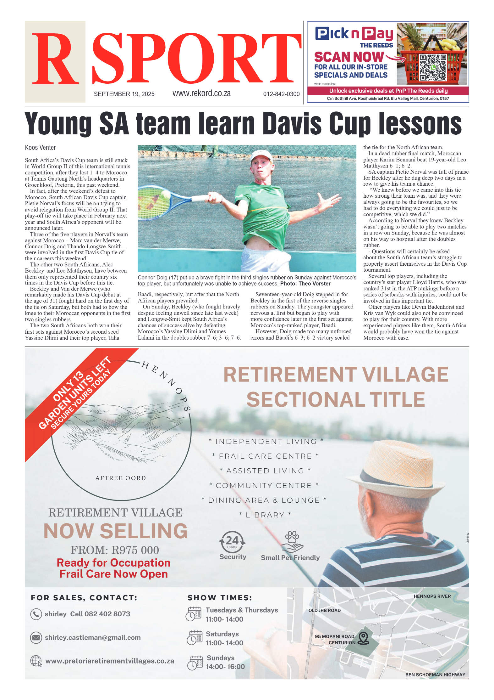 Rekord Centurion 19 September 2025 page 10
