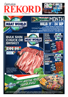 Rekord Centurion 19 September 2025
