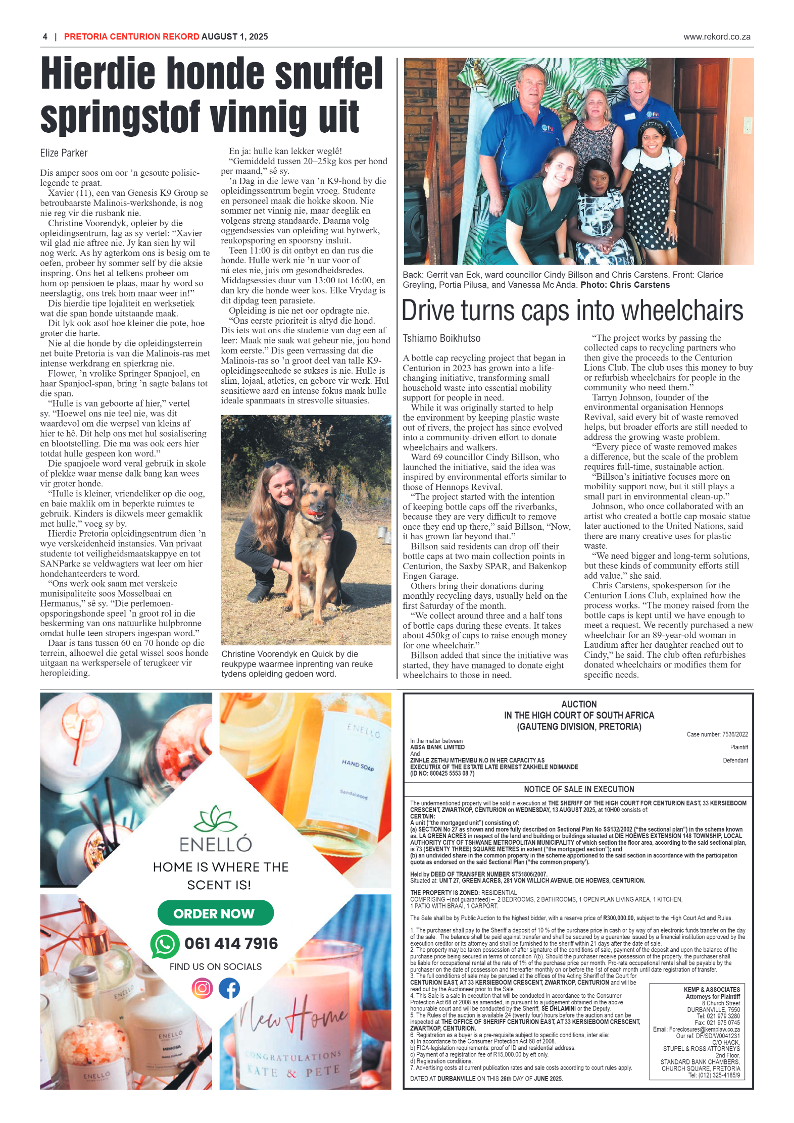 Rekord Centurion 1 August 2025 page 4