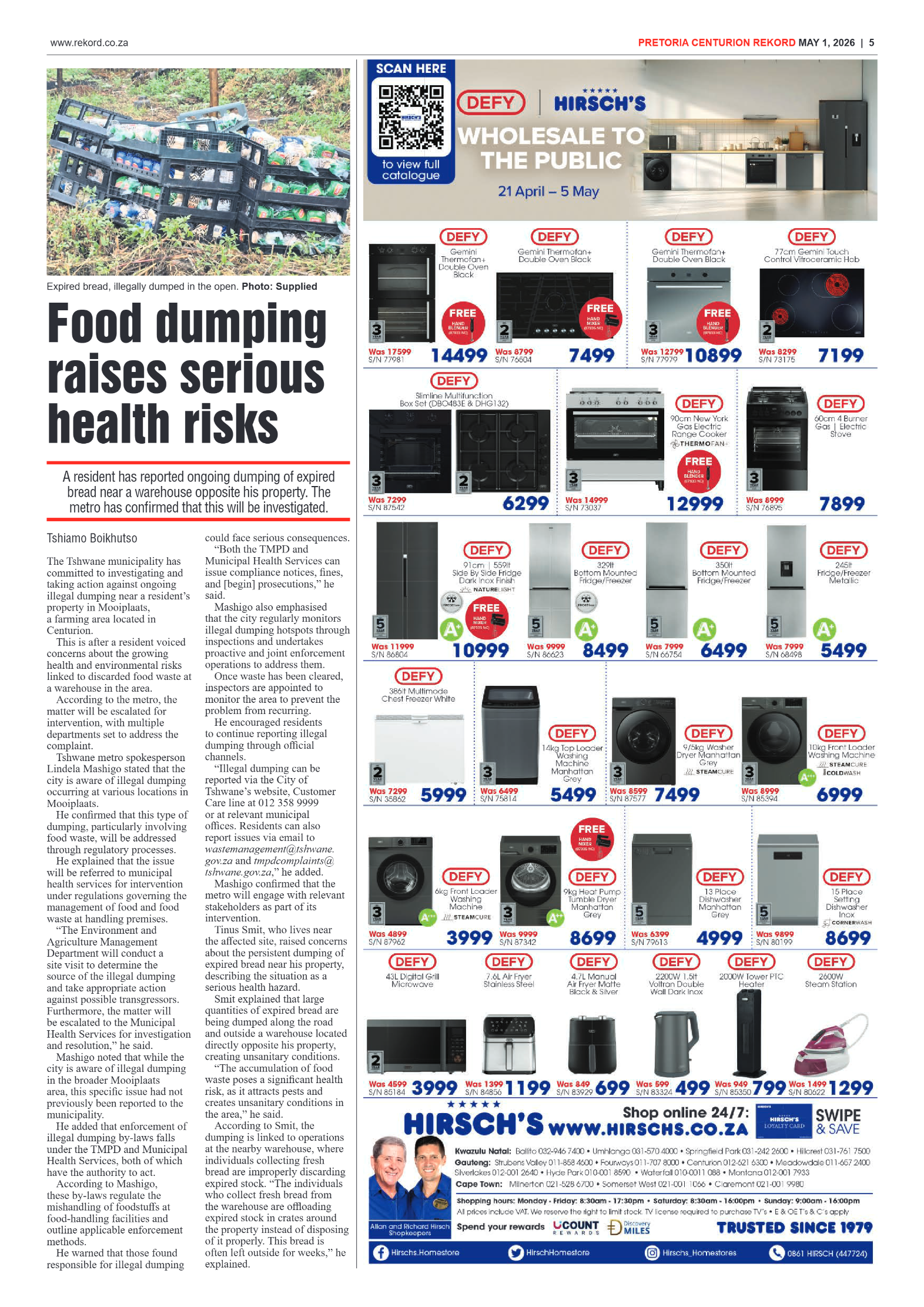 Rekord Centurion 1 May 2026 page 5