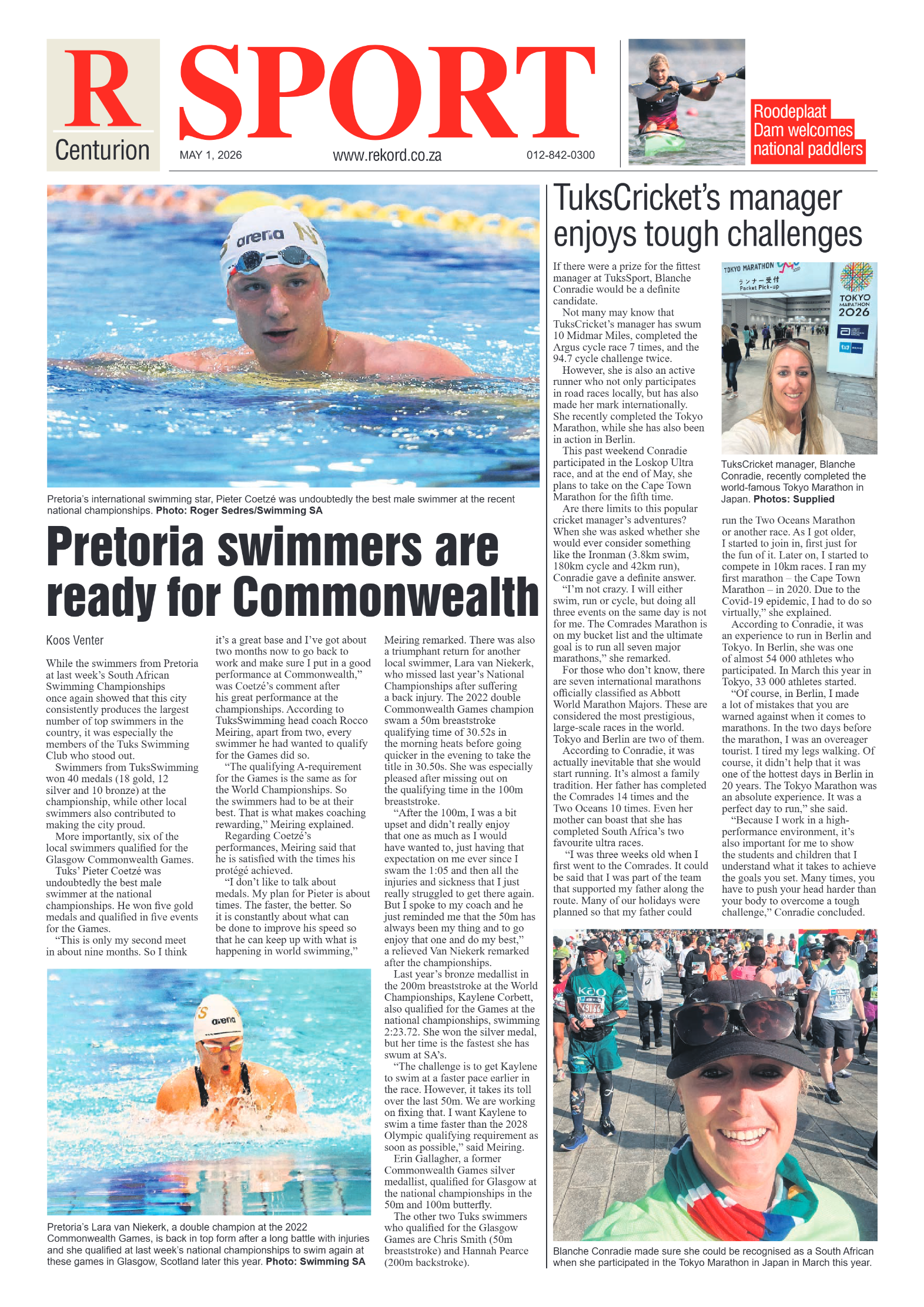 Rekord Centurion 1 May 2026 page 8