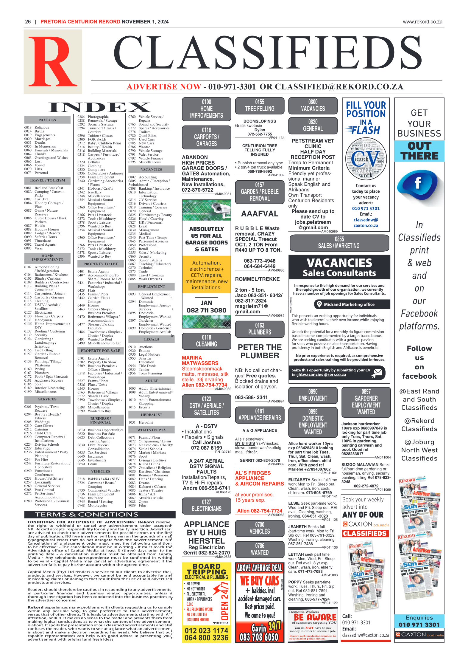 Rekord Centurion 1 November 2024 page 17
