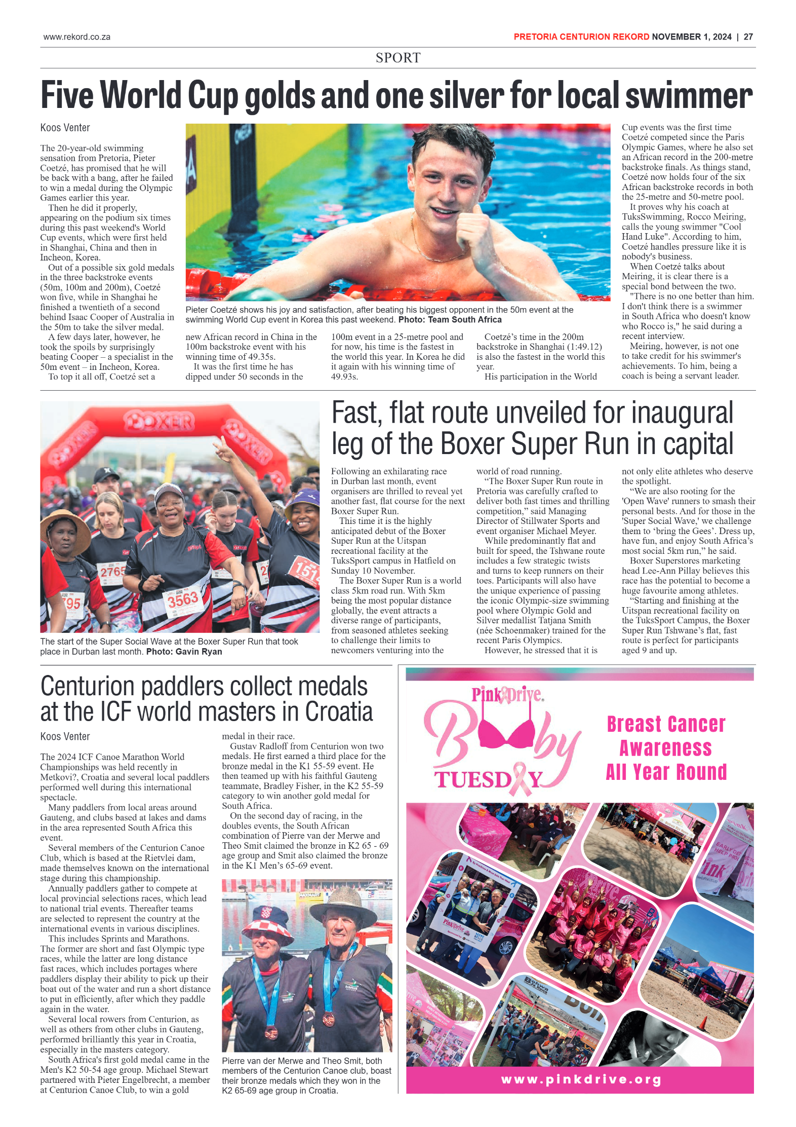 Rekord Centurion 1 November 2024 page 18
