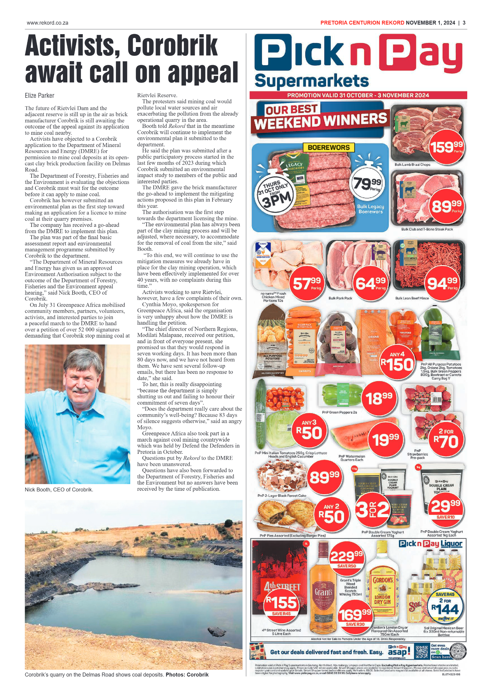 Rekord Centurion 1 November 2024 page 3