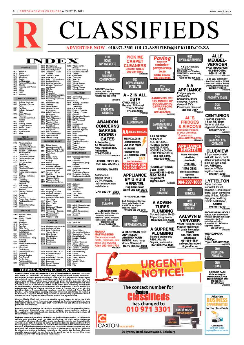 Rekord Centurion 20 August 2021 page 6