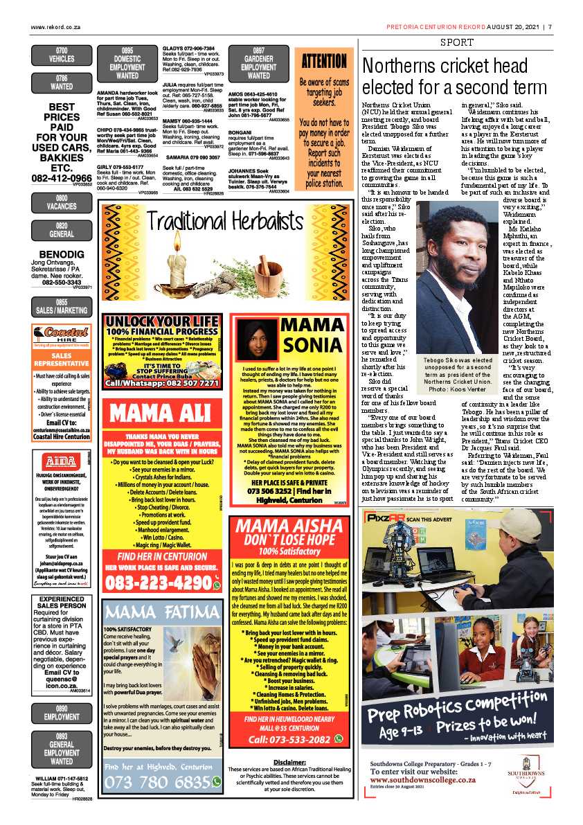 Rekord Centurion 20 August 2021 page 7